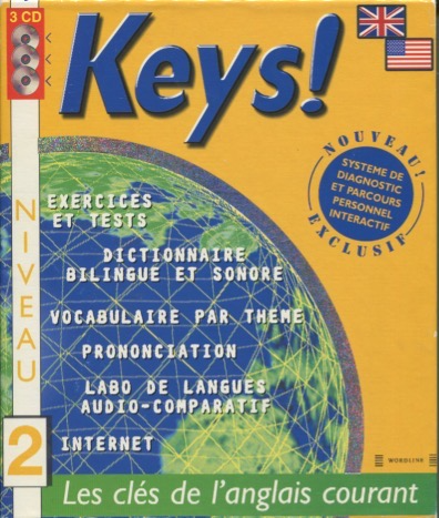 KEYS! Les cl&eacute;s de l&rsquo;anglais courant &mdash; the 1999 box, Niveau 2 (3 CD)